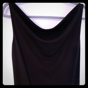 Express Cowl Neck Little Black Dress